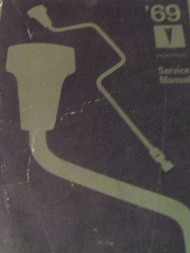 1969 Pontiac ALL MODELS FIREBIRD GTO TEMPEST Service Shop Repair Manual NEW x