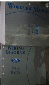 2005 FORD FOCUS Service Repair Shop Manual SET W WIRING DIAGRAMS & POWERTRAIN BK