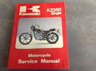 1980 1981 1982 1983 KAWASAKI KZ250 SINGLE KZ 250 Service Repair Shop Manual x