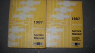 1987 Chevrolet Spectrum Service Shop Repair Manual Set W Electrical Diagnosis