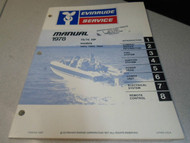 1978 Evinrude Service Shop Repair Manual 70 75 HP OEM Boat 5397 x NEW FACTORY