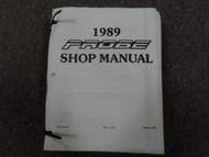 1989 FORD Probe Service Shop Repair Manual FACTORY OEM MISSING COVERS DEAL