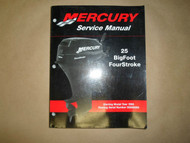 1998 Mercury 25 BigFoot Fourstroke Service Manual 0G590000 Final Edition OEM x