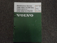 1976 1977 Volvo 240 260 Maintenance Service Shop Manual FACTORY OEM BOOK 76 77