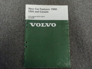 1980 Volvo GL GLE GT COUPE Engines B21A B21F B28F New Car Features Shop Manual