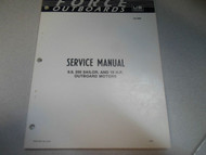 1986 Force Outboards Service Manual 9.9 250 Sailor 15 HP OEM OB 3669