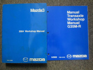 2004 Mazda 3 MAZDA3 Service Repair Shop Manual FACTORY OEM BOOKS 2 VOLUME SET 04