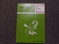 1975 80s Volvo 200 700 Battery Alternator Starter Motor Design Service Manual