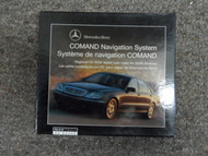 2001 Mercedes COMAND Navigation System Digital Roadmap MID ATLANTIC CD#8 w/ CASE