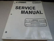 Mercury Mariner Outboards Service Manual 135 150 DFI 90-855347 WATER DAMAGE OEM
