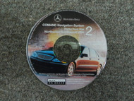 2001 Mercedes COMAND NAV System Digital Roadmap Northwest Southwest CD#2 OEM