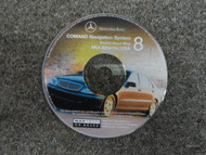 2001 Mercedes COMAND Navigation System Digital Roadmap Mid Atlantic CD#8 OEM