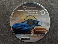 2002 Mercedes Benz COMAND NAV System Hawaii Oahu USA Digital Road Map CD#10