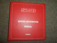 1978 80 82 84 1985 Saab Service Tips Shop Manual 2 Volume SET FACTORY OEM