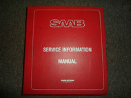 1985 86 87 1988 Saab 99 900 9000 Service Information Supplement Manual 4 VOL SET