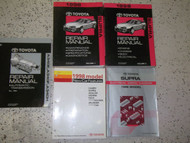 1998 TOYOTA SUPRA Service Repair Shop Manual Set 98 DEALERSHIP HUGE BOOKS OEM