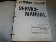 Mercury Mariner Outboards Service Manual Binder Electric Outboards Direct Drive