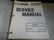 Mercury Mariner Outboards Service Manual Binder 4 5 102CC Sail Power 90-17308