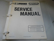 Mercury Mariner Outboards Service Manual Binder Electric Outboards 90-84483--3