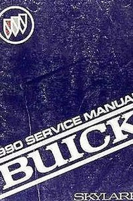 1990 GM Buick Skylark Factory Shop Service Repair Workshop Manual OEM Book