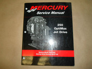 2002 Mercury 250 OptiMax Jet Drive Service Shop Repair Manual 0E407100 OEM 02 x