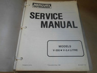 Mercury Outboards Service Manual Binder V-300 V 3.4 L OEM 90-43508