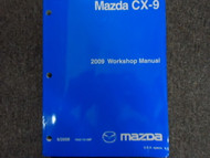 2009 Mazda CX9 CX-9 Service Shop Repair Manual FACTORY OEM BOOK GREAT CONDITION