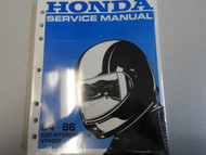 1984 1985 1986 Honda Interceptor 500 VF500F Service Shop Repair Manual NEW X