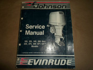 1988 Johnson Evinrude 120 125 140 200 thru 225 275 300 XP GT Service Manual X