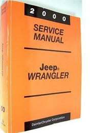 2000 JEEP WRANGLER Service Shop Repair Manual 00 FACTORY OEM BOOK MOPAR NEW JEEP