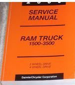 2000 Dodge Ram Truck 1500 2500 3500 Service Shop Repair Manual BRAND NEW FACTORY