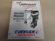 1997 Johnson Evinrude Outboards 90 thru 115 90 CV Service Manual 507267 NEW X