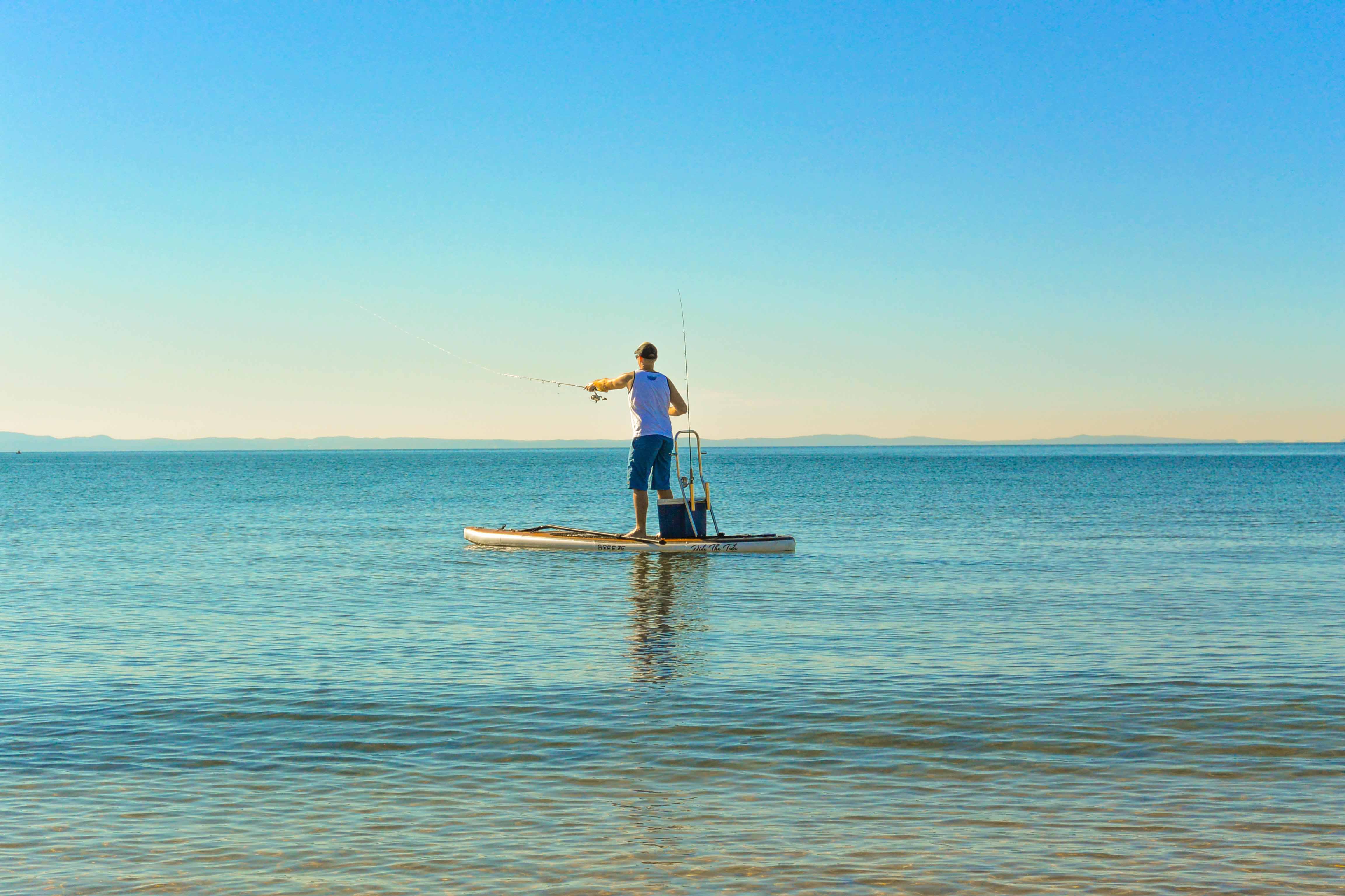 fishing paddle board