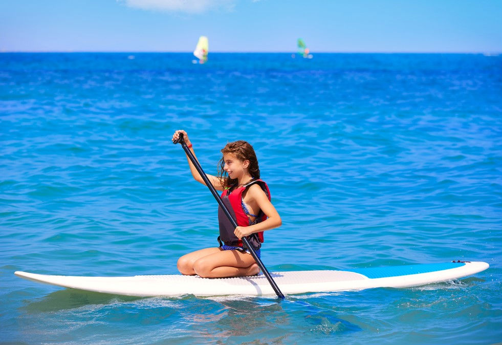 adjustable paddle inflatable board