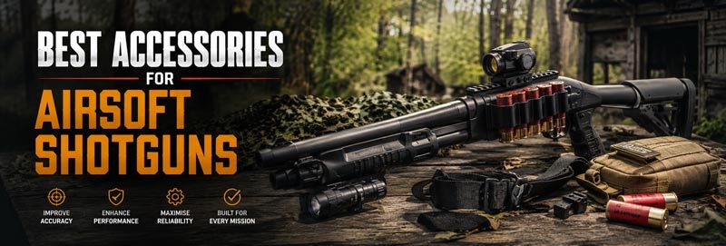 Best Accessories for Airsoft Shotguns Airsoft Shotgun Accessories