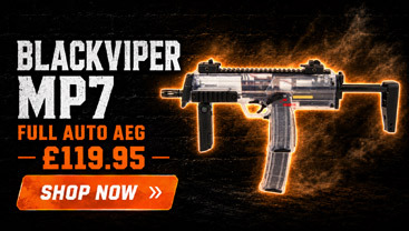 black viper airsoft gun blackviper mp7 aeg