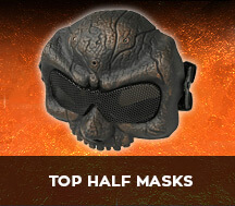 top half face mask