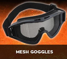 mesh airsoft goggles