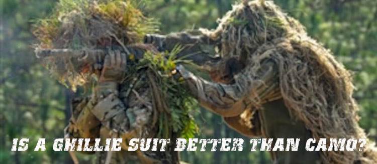 Is a ghillie suit better than camo?