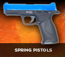 TWO TONE SPRING BB GUN PISTOLS