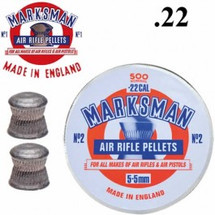 Marksman Domed Air Gun Pellets .22 x 500 Tin (BSMKMT2500DOME)