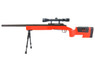 Double Eagle M62 Airsoft Sniper Rifle In Red