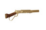 A&K Winchester 1873RS Mare's Leg Rifle in Gold Finish with Real Wood
