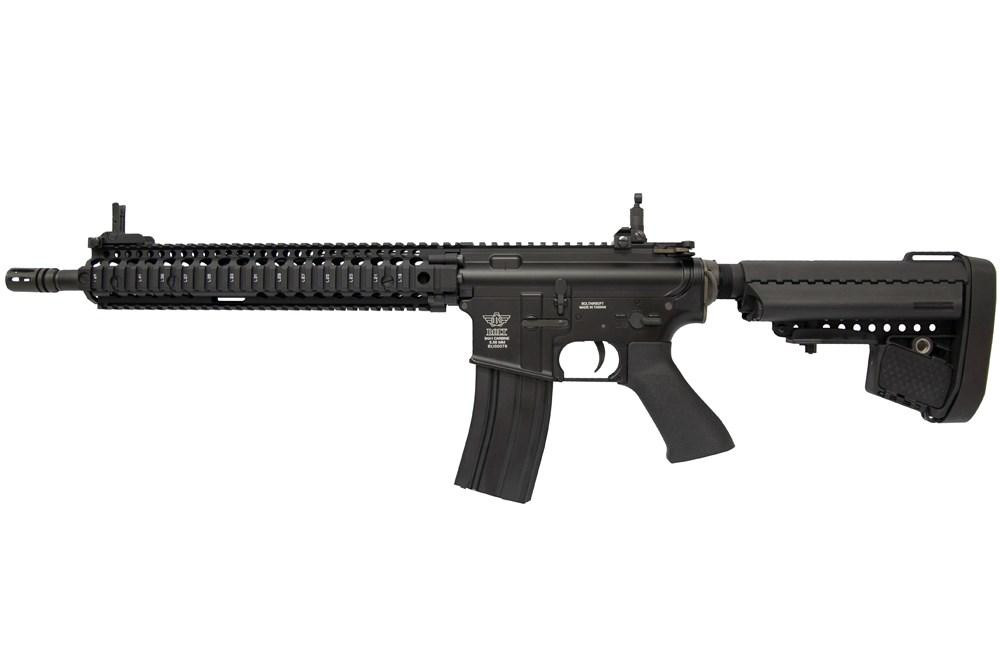 BOLT B4 SOPMOD BLOCK 2 Heavy B.R.S.S Airsoft AEG In Black - Bbguns4less