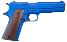 Bruni 96 1911 Style Blank Firing Pistol in Blue (1500-1911)