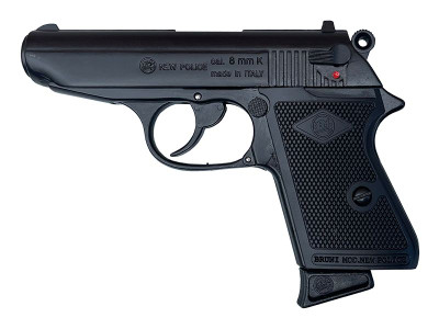 BRUNI MOD New Police Blank Gun Starting pistol 8mm in Black