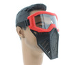 Gel Blaster Full Face Mask 1 with Plastic Lens in Red