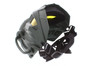 ZL3 Airsoft Full Face Mask in Green with Yellow Lens.