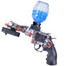 Gel Ball Blaster Revolver Fully Auto Rechargeable in Graffiti White