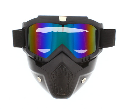 Airsoft Full Face Mask BF655 with Chameleon Plastic Lens